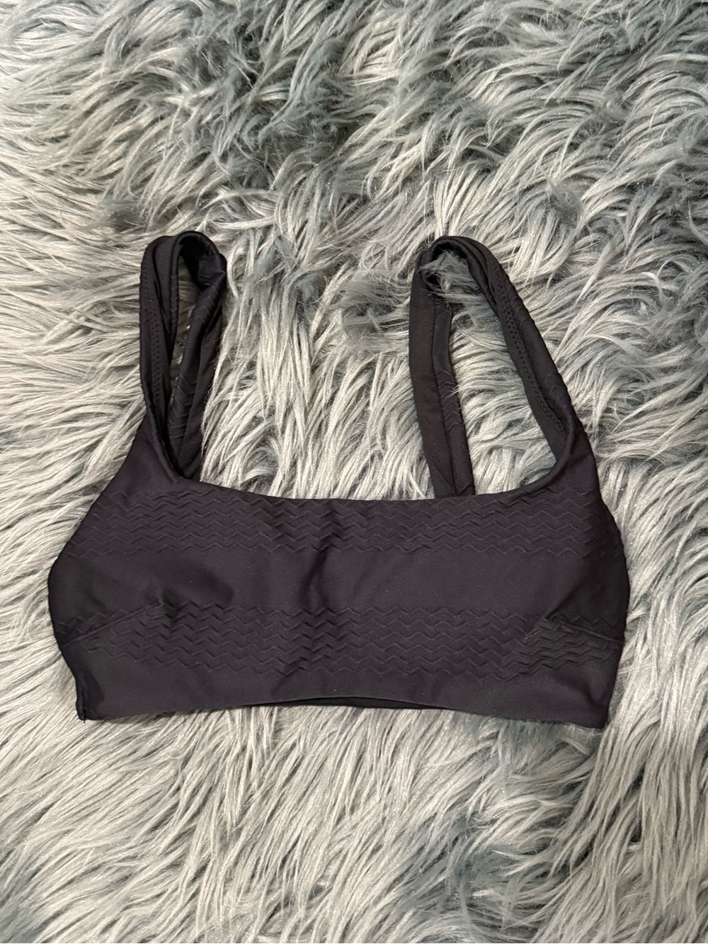 aerie Scoop Bikini - Size XS | Color: Black